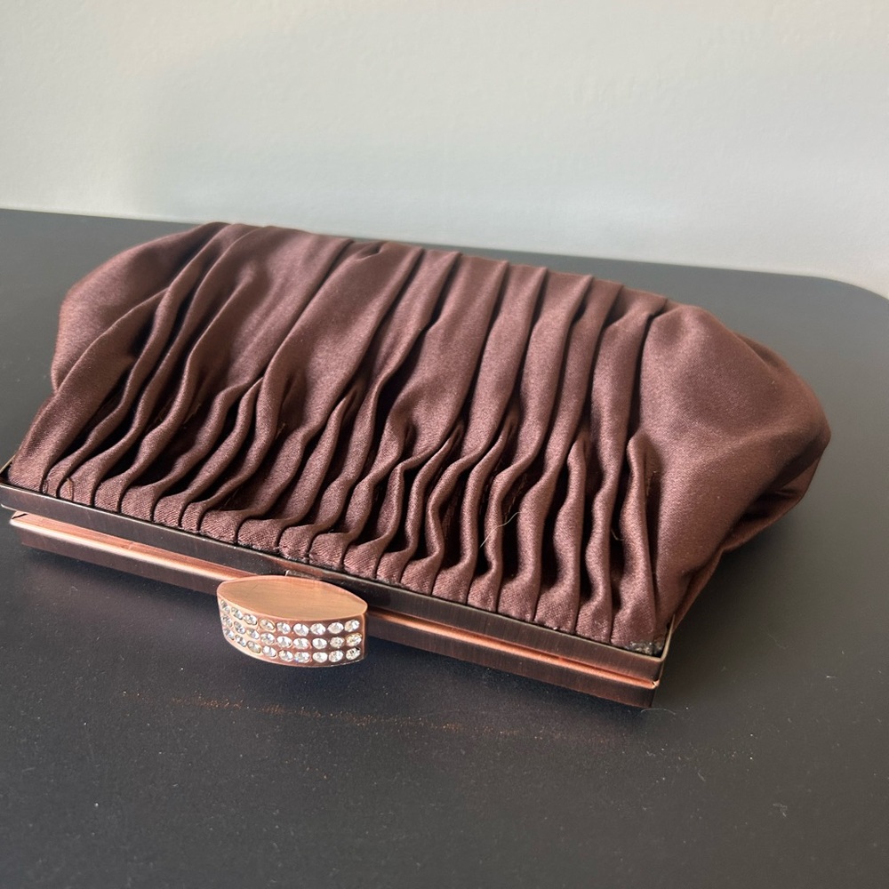 Elegant Brown Clutch Bag